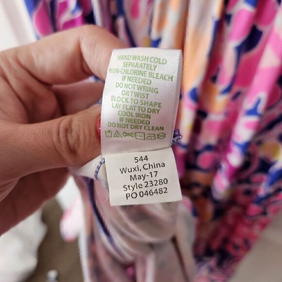 Lilly Pulitzer Sloane Midi Dress Catch and Release Size S - Picture 8 of 10